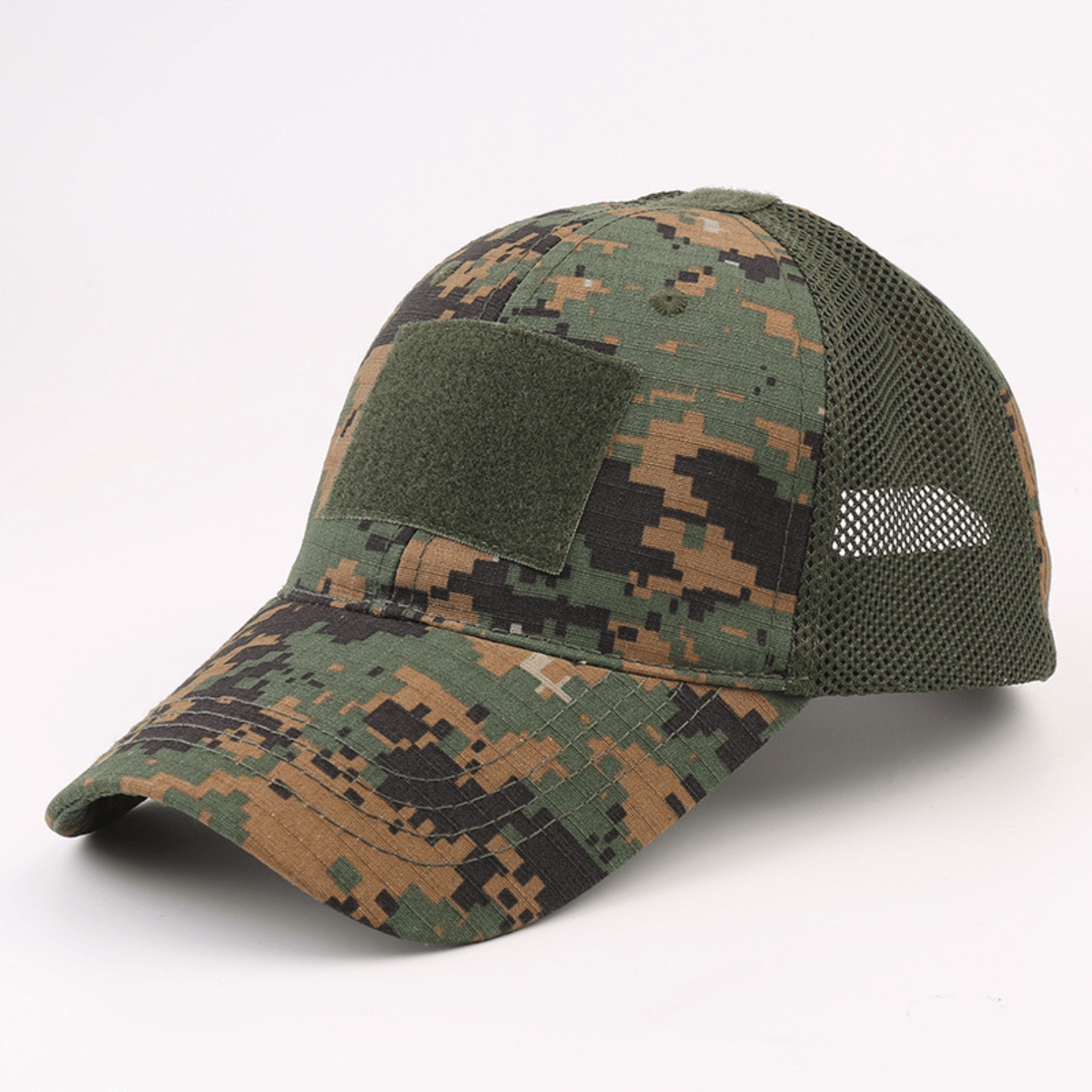 Tactical-Style Patch Hat with Adjustable Strap - TruGlo Fit #