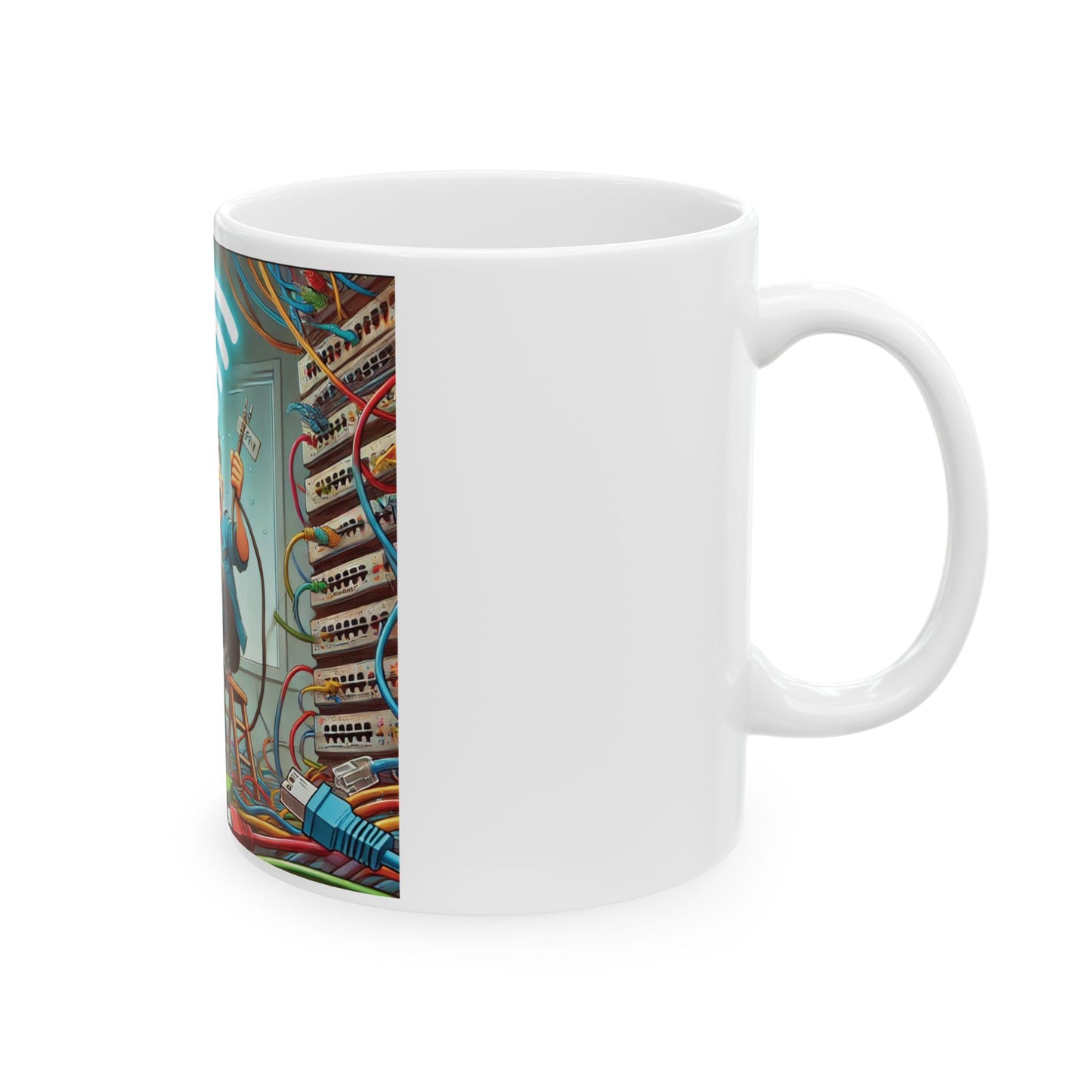 Ceramic Mug, (11oz, 15oz) - TruGlo Fit #