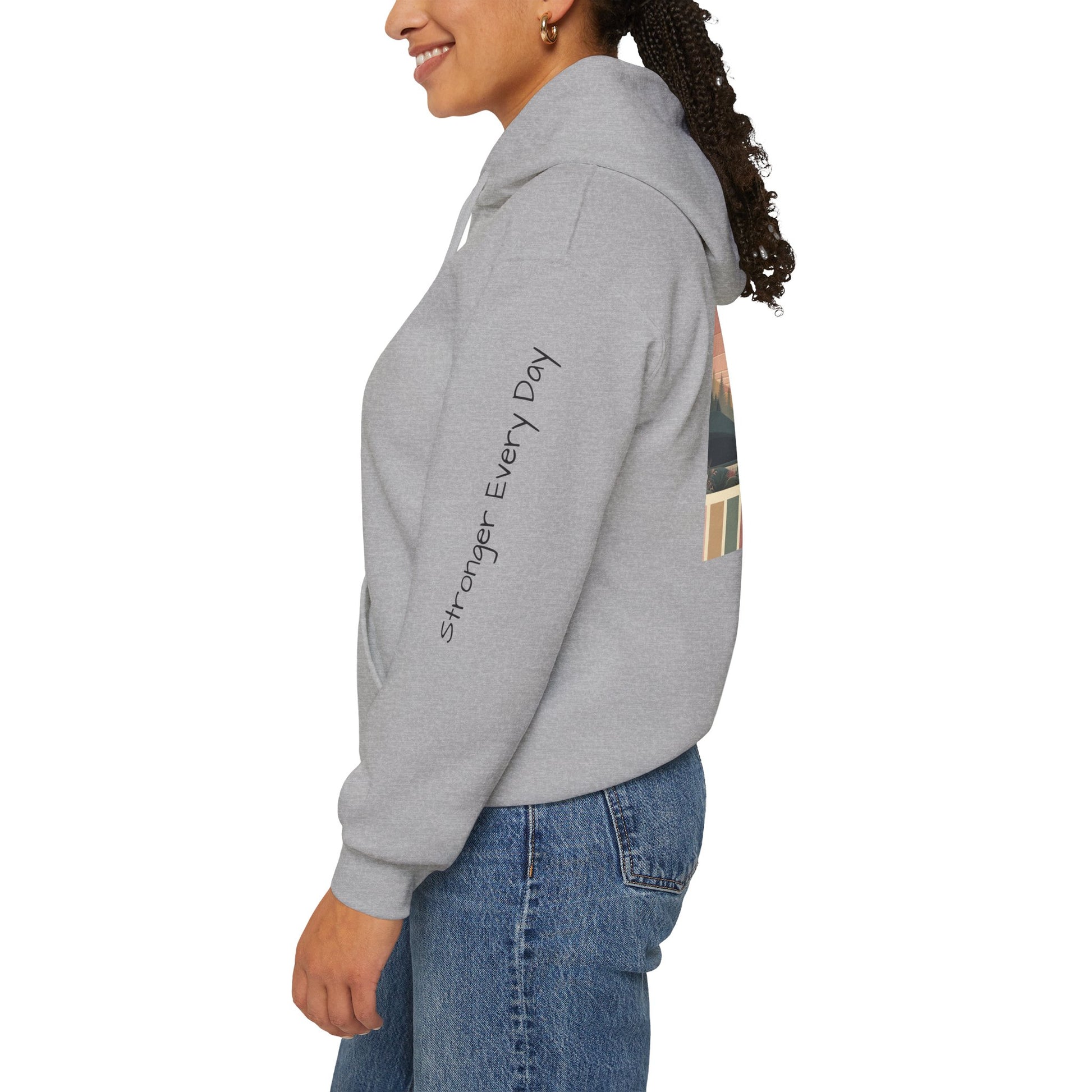 Wellness Hoodie with Positive Quotes for Yoga Lovers - TruGlo Fit #