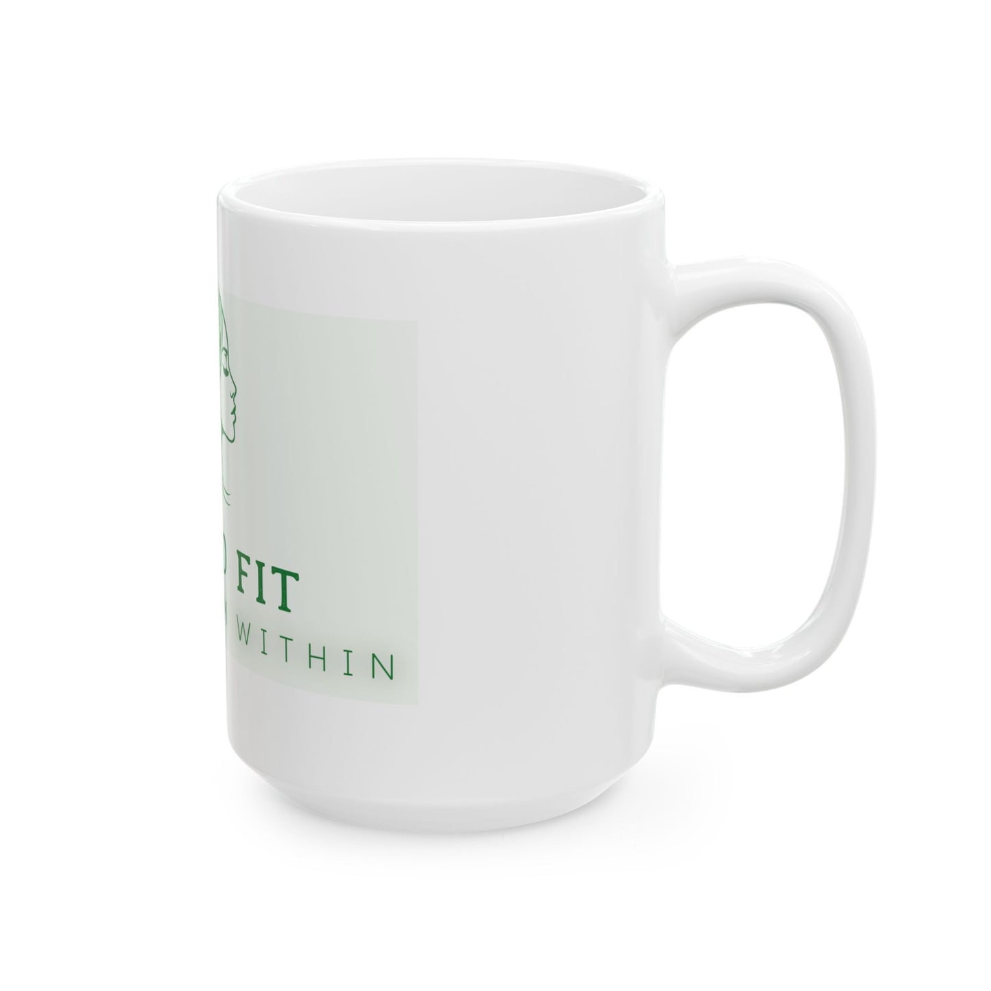 Ceramic Mug, (11oz, 15oz) - TruGlo Fit #