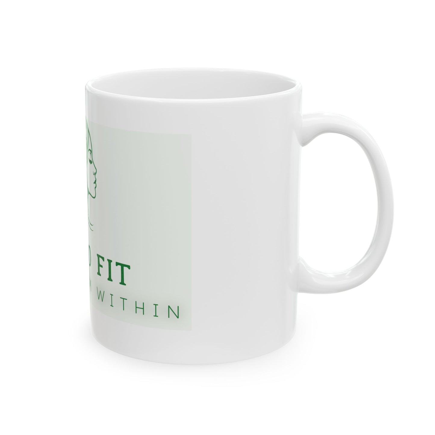 Ceramic Mug, (11oz, 15oz) - TruGlo Fit #