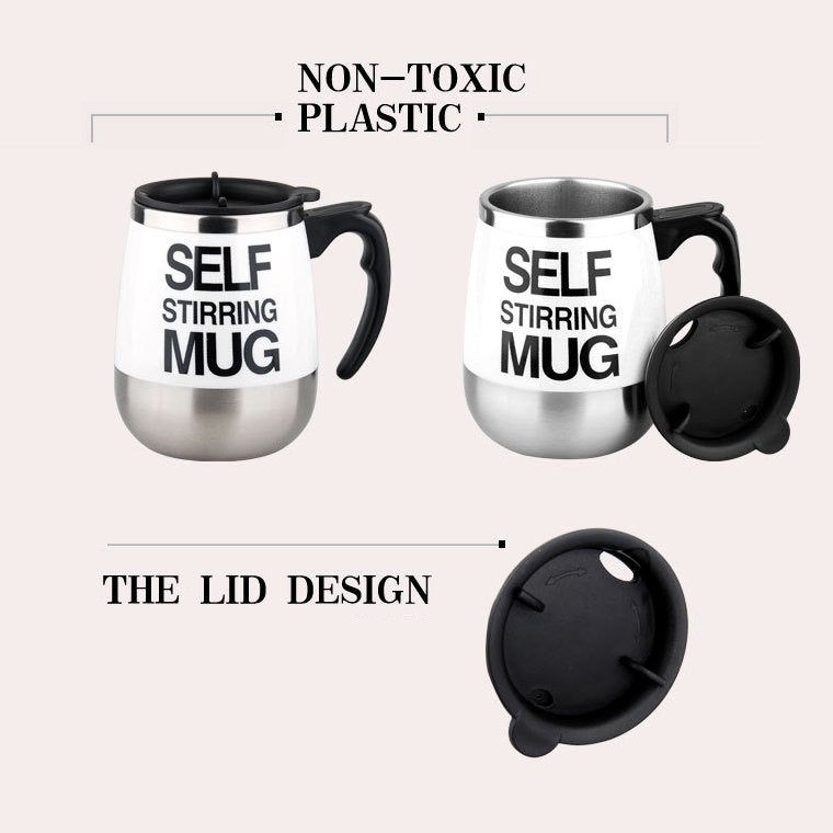 Self Stirring Coffee Mug - TruGlo Fit #