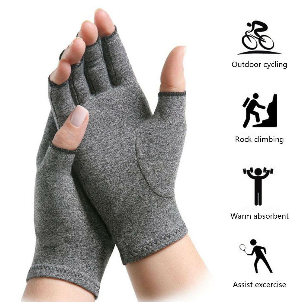 1 Pair Compression Arthritis Gloves Arthritic Joint Pain Relief Gloves - TruGlo Fit #