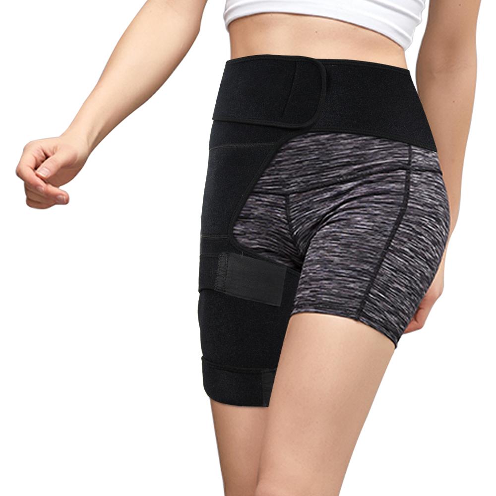 Professional Hip Support Groin Thigh String Strap Hip Sciatica Nerve - TruGlo Fit #