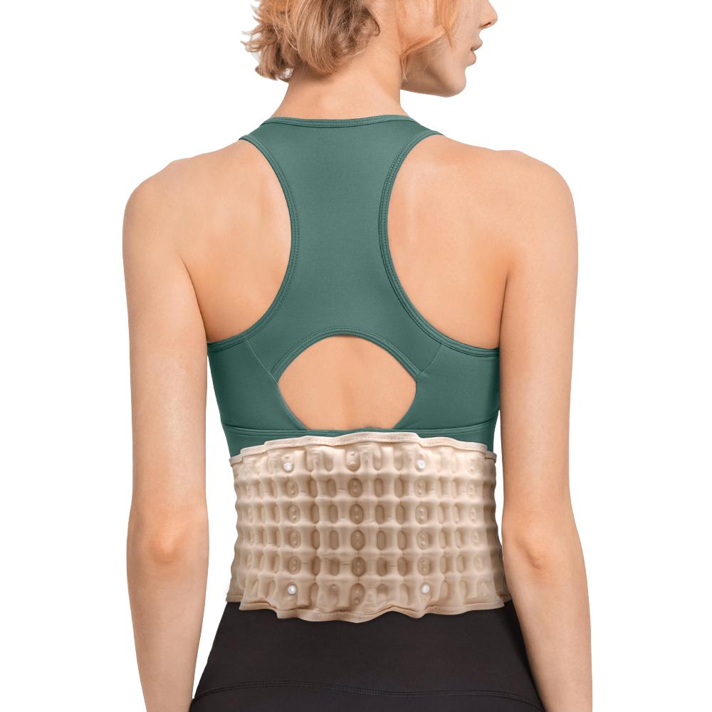 Back Decompression Waist Belt Lumbar Inflatable Traction Protector - TruGlo Fit #