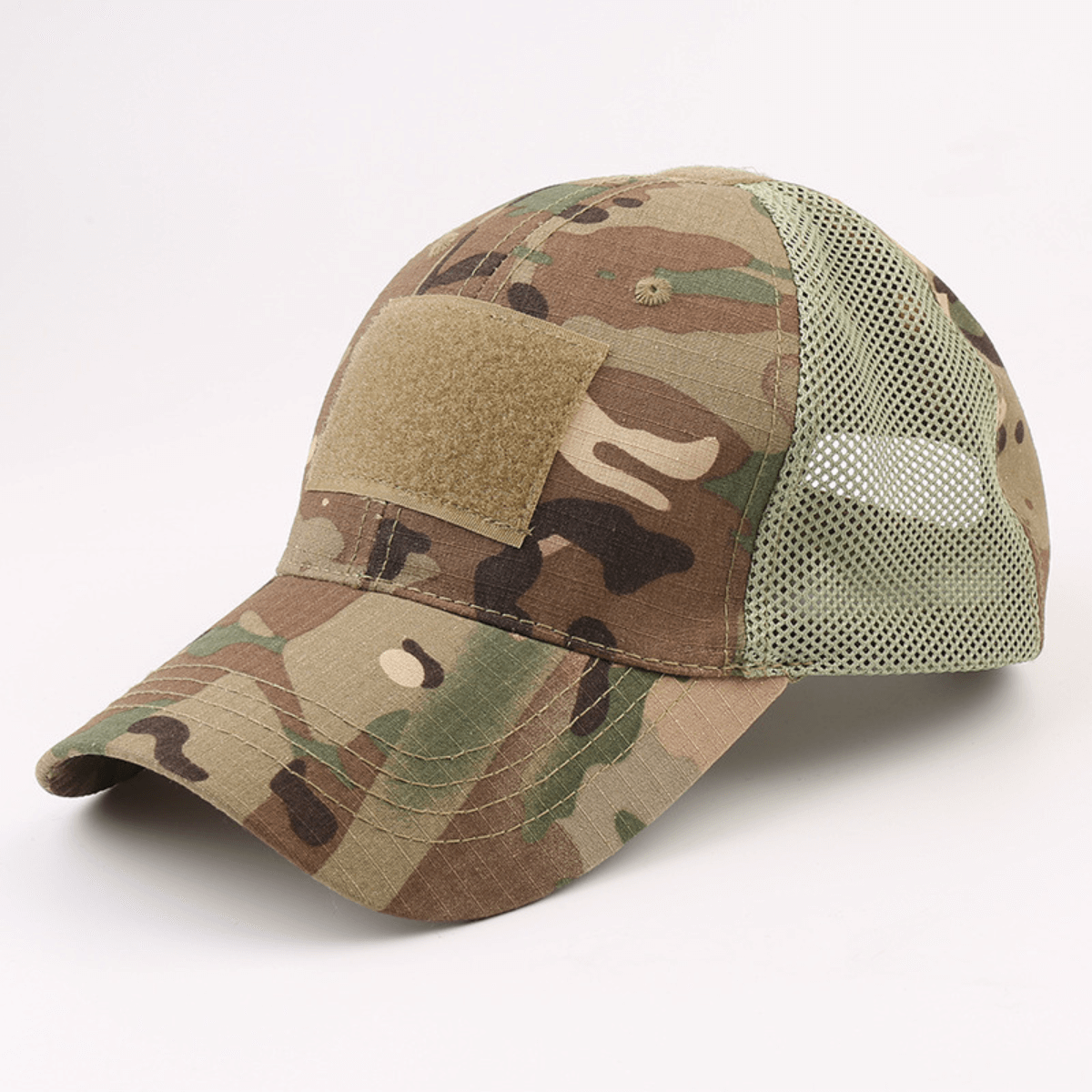 Tactical-Style Patch Hat with Adjustable Strap - TruGlo Fit #