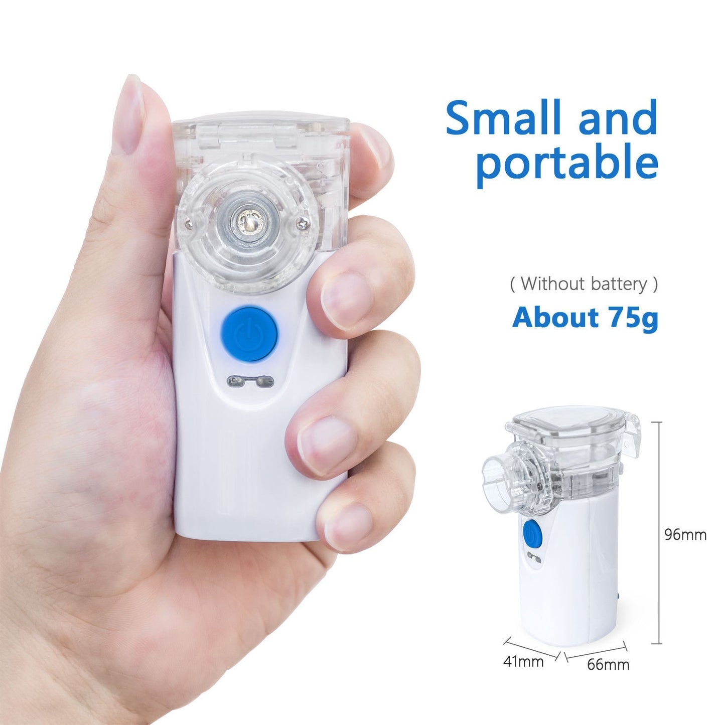 Portable Nebulizer for  Kids and Adults Home Use Travel Friendly - TruGlo Fit #