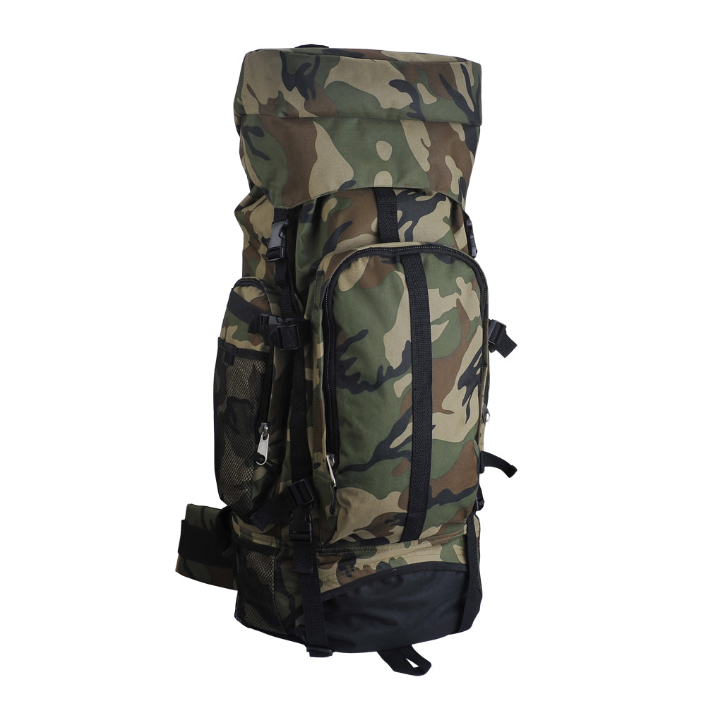 Camouflage 30" Hiking/Camping Water-Resistant Mountaineer's Backpack - TruGlo Fit #