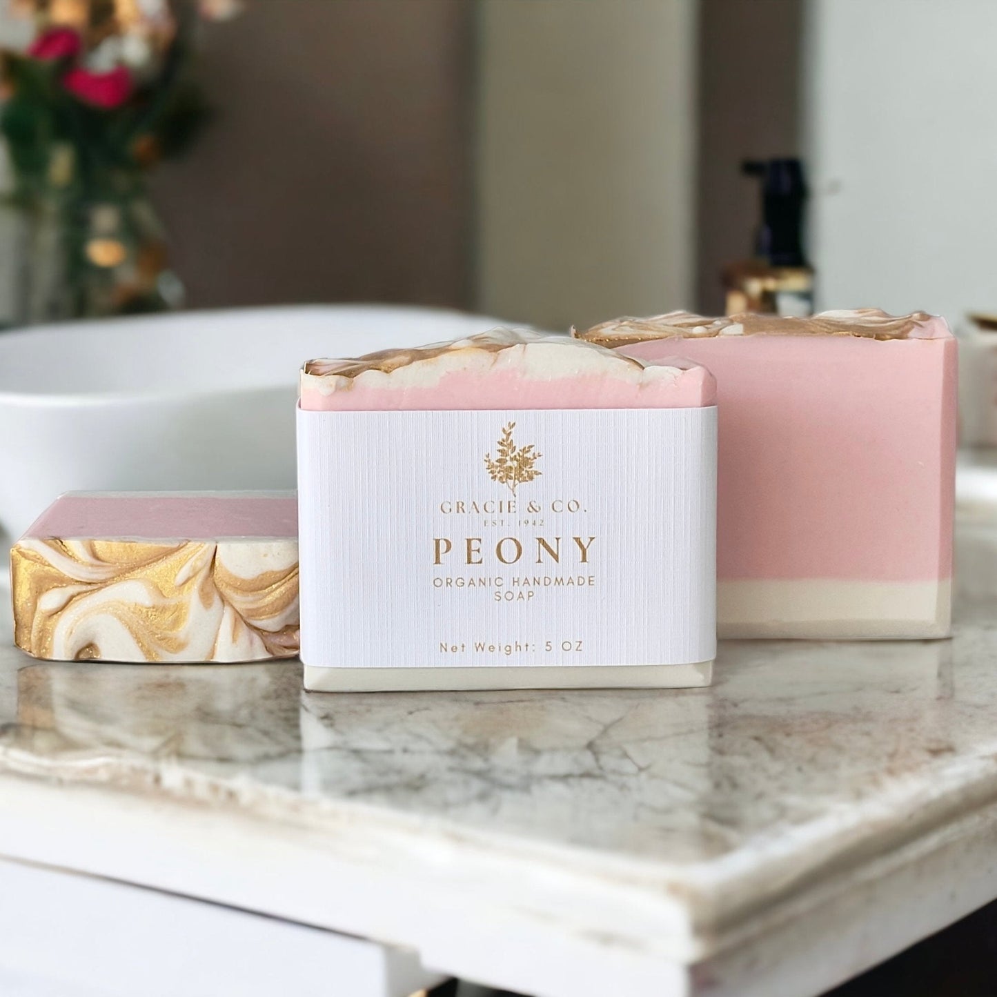 Pink Peony Shea Butter Soap - TruGlo Fit #