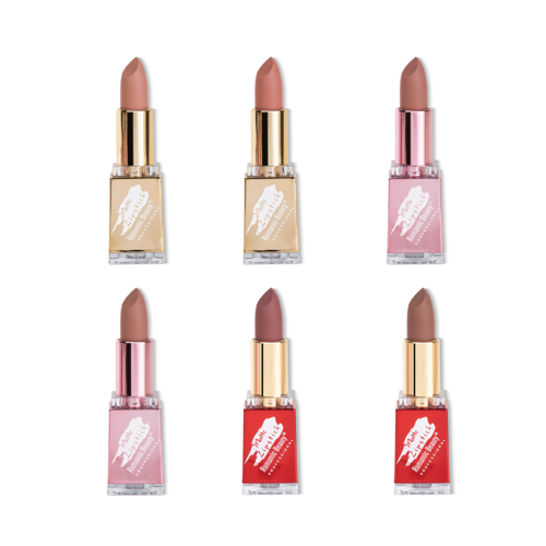 Art Gallery Matte Lipsticks - Nude - TruGlo Fit #