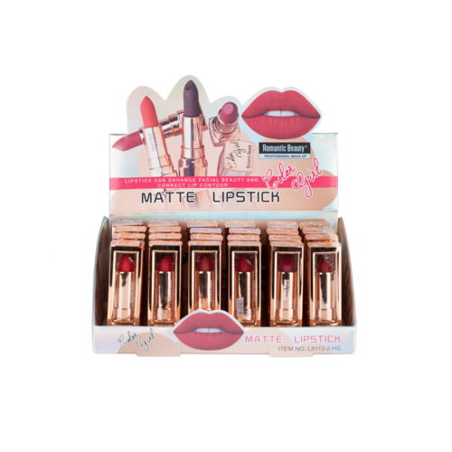 Luscious Matte Lipsticks - Red - TruGlo Fit #