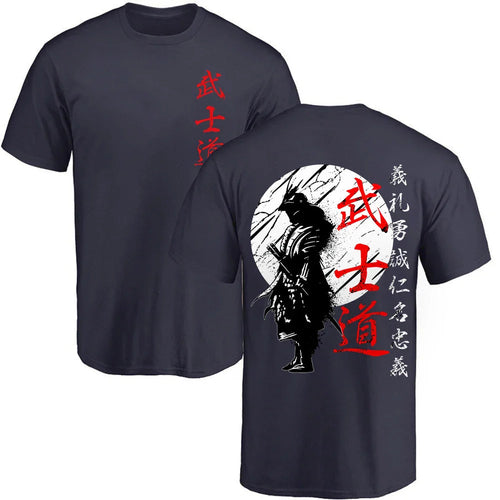 Mens Japanese Samurai Short Sleeve T shirt - TruGlo Fit #