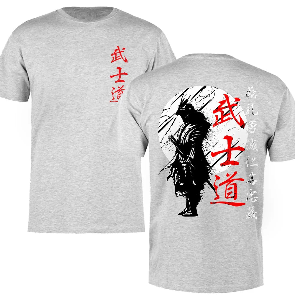 Mens Japanese Samurai Short Sleeve T shirt - TruGlo Fit #