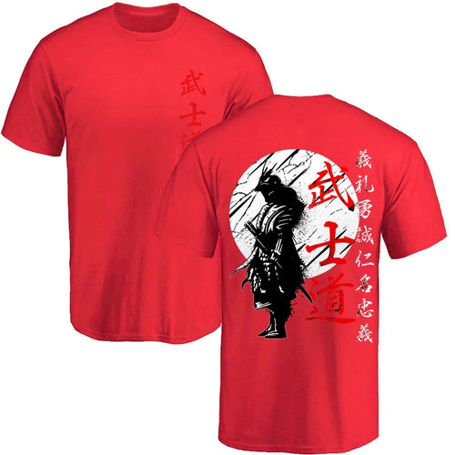 Mens Japanese Samurai Short Sleeve T shirt - TruGlo Fit #