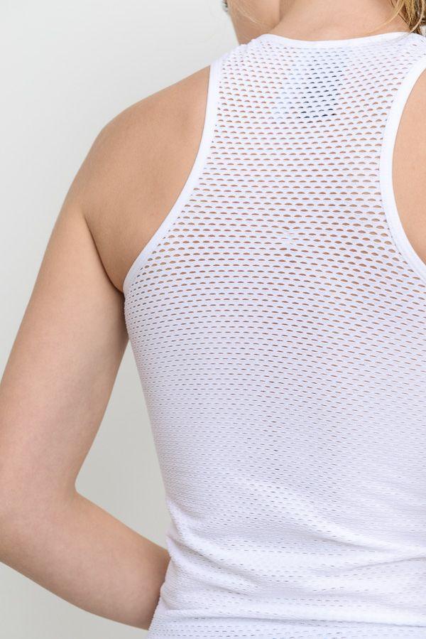 Fishnet Mesh Back Muscle Tank - TruGlo Fit #