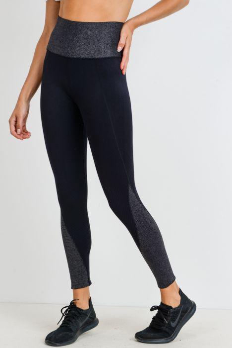 Glitter Infused Highwaist Seamless Leggings - TruGlo Fit #