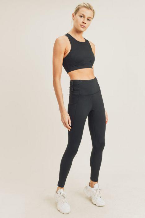 Harness Strap Highwaist Leggings - TruGlo Fit #