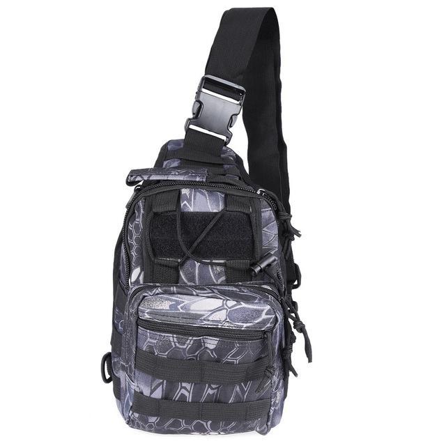 Tactical Military Sling Backpack Shoulder Bag Molle Outdoor Daypack - TruGlo Fit #