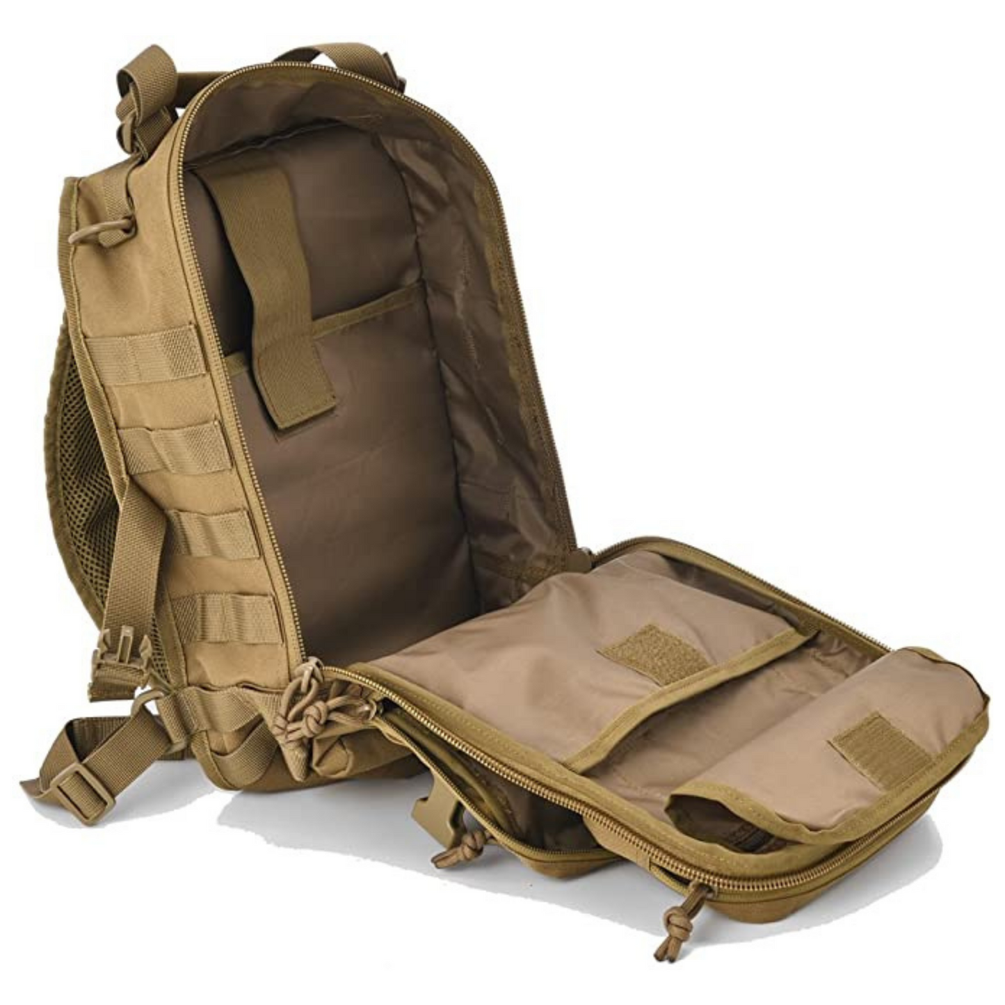 Tactical Military Sling Backpack 15L Shoulder Bag Molle Outdoor - TruGlo Fit #