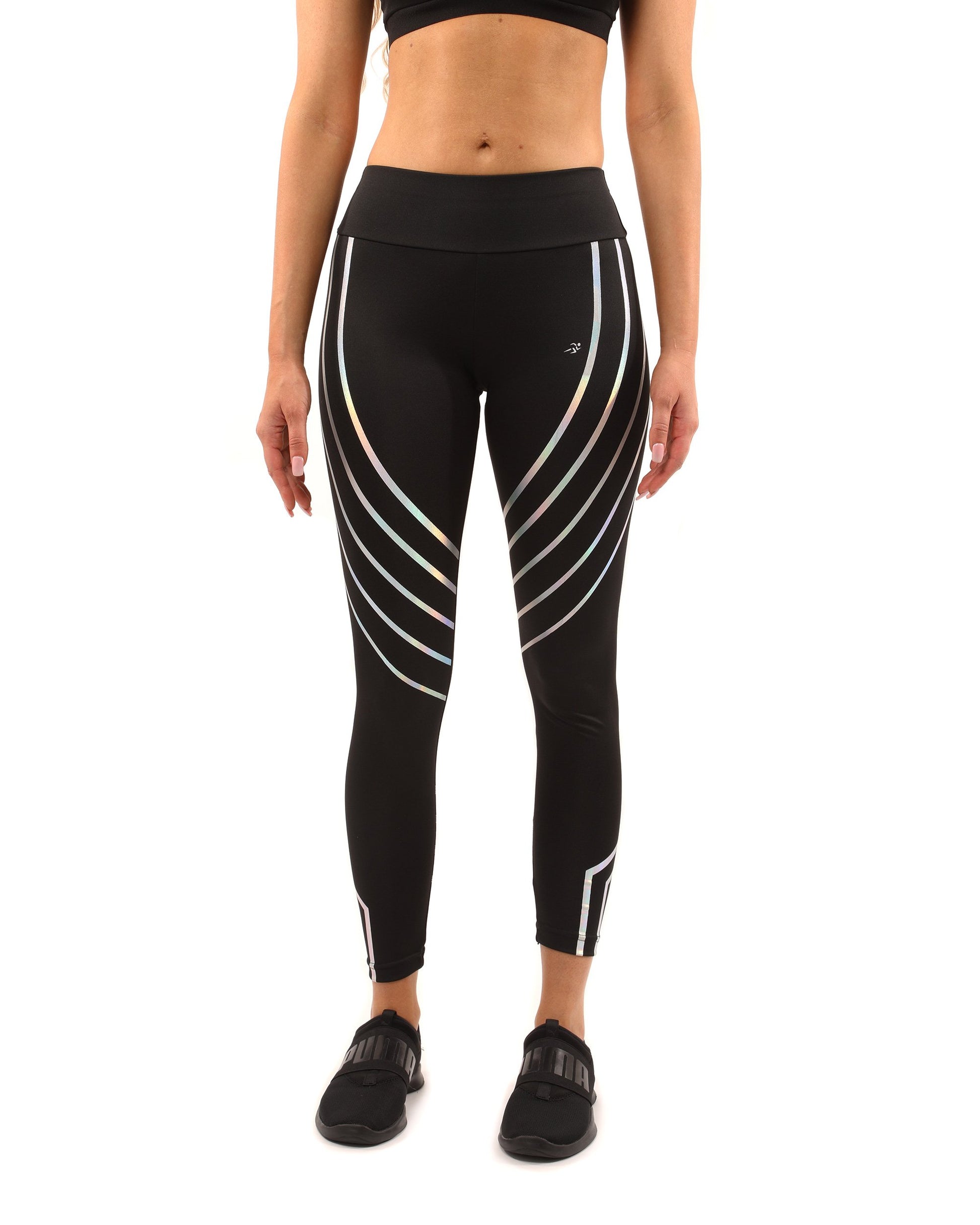 Laguna Set - Leggings & Sports Bra - Black - TruGlo Fit #