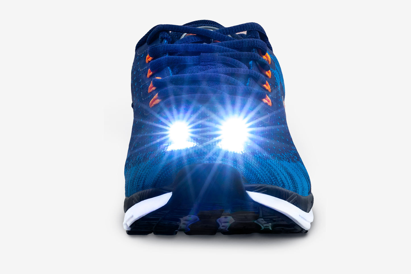 Men's Night Runner Shoes With Built-in Safety Lights - TruGlo Fit #