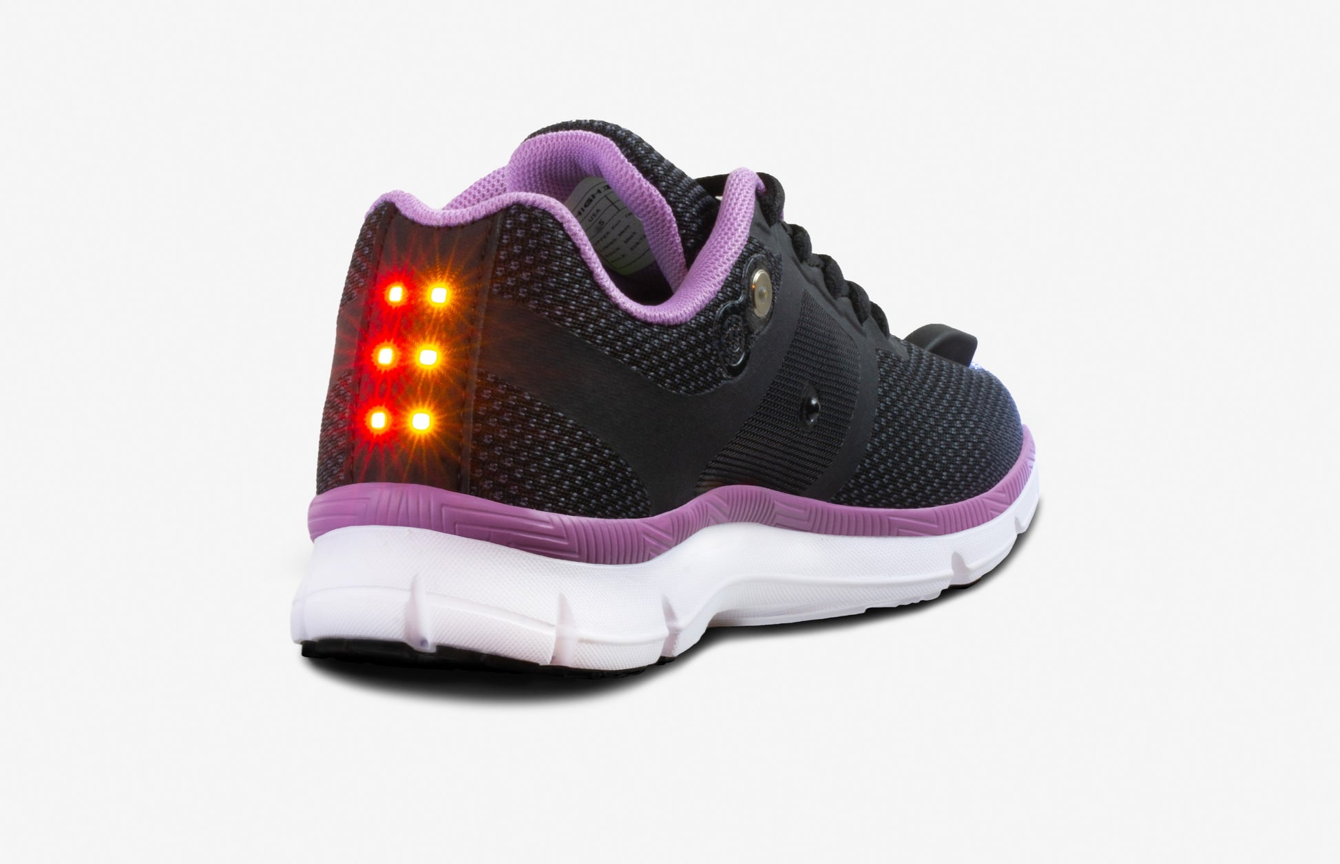 Women's Night Runner Shoes With Built-in Safety Lights - TruGlo Fit #