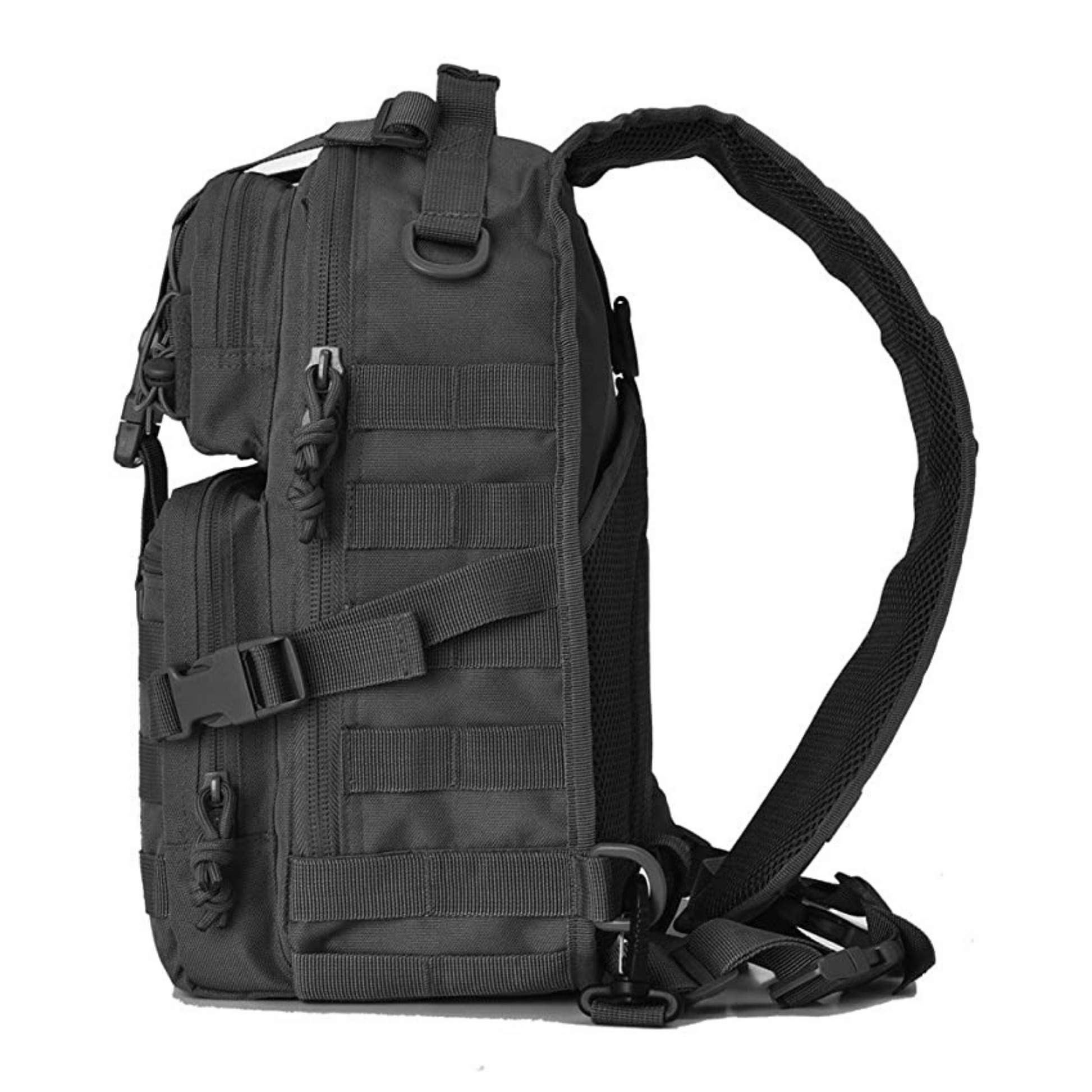 Tactical Military Sling Backpack 15L Shoulder Bag Molle Outdoor - TruGlo Fit #