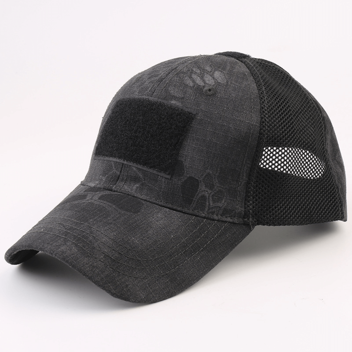 Tactical-Style Patch Hat with Adjustable Strap - TruGlo Fit #