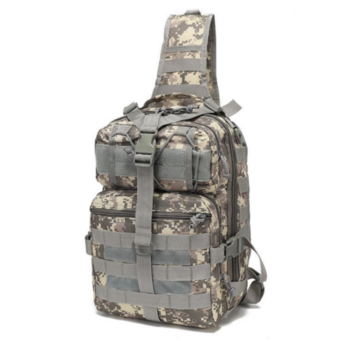 Tactical Military Sling Backpack 15L Shoulder Bag Molle Outdoor - TruGlo Fit #