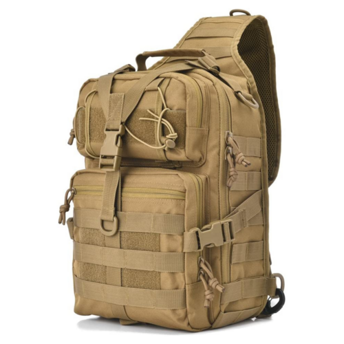 Tactical Military Sling Backpack 15L Shoulder Bag Molle Outdoor - TruGlo Fit #