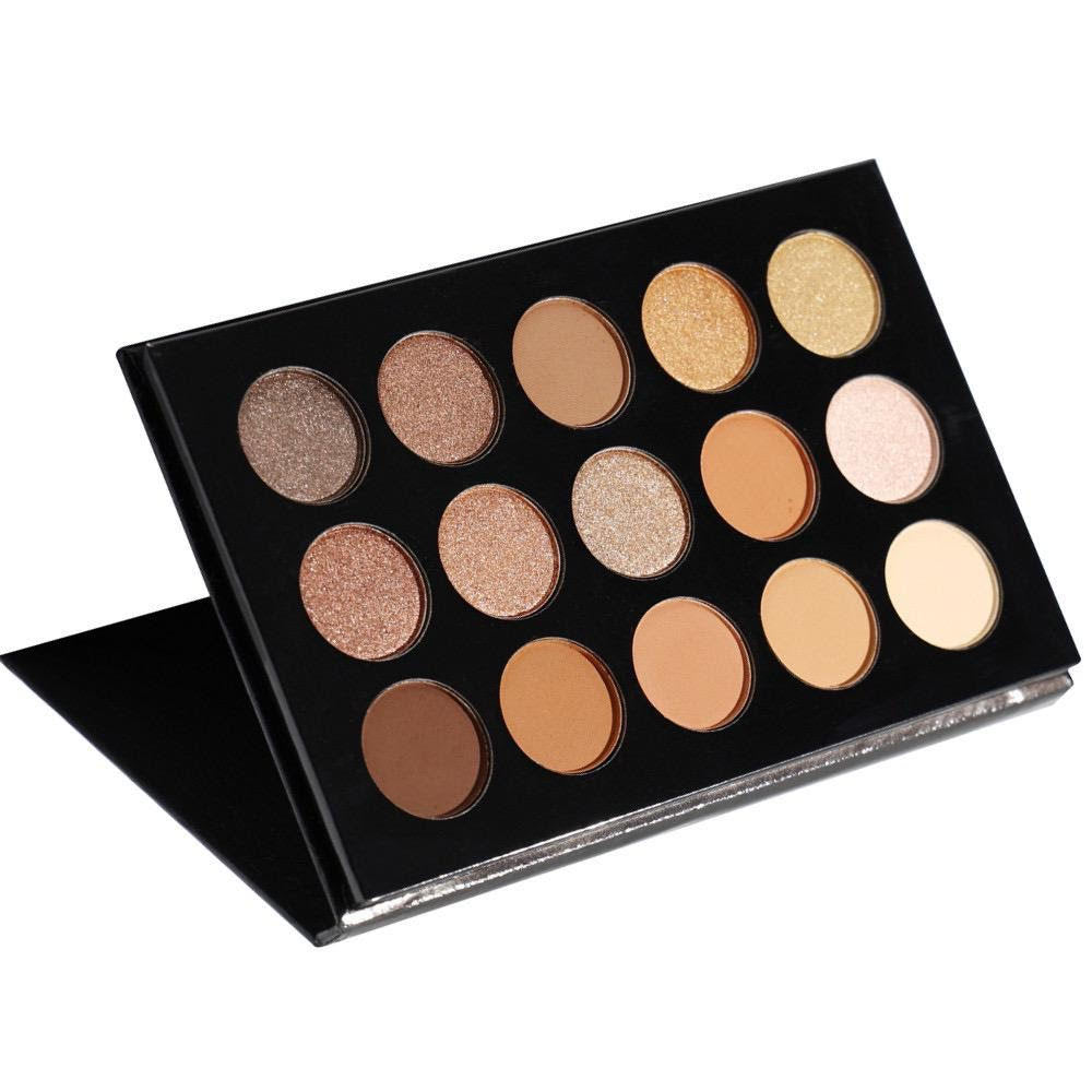 Neutral Eyeshadow Looks Palette - For the Best Nude Makeup Looks - TruGlo Fit #