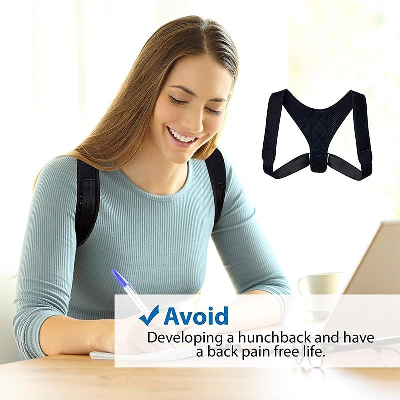 Unisex Adjustable Back Posture Corrector - TruGlo Fit #