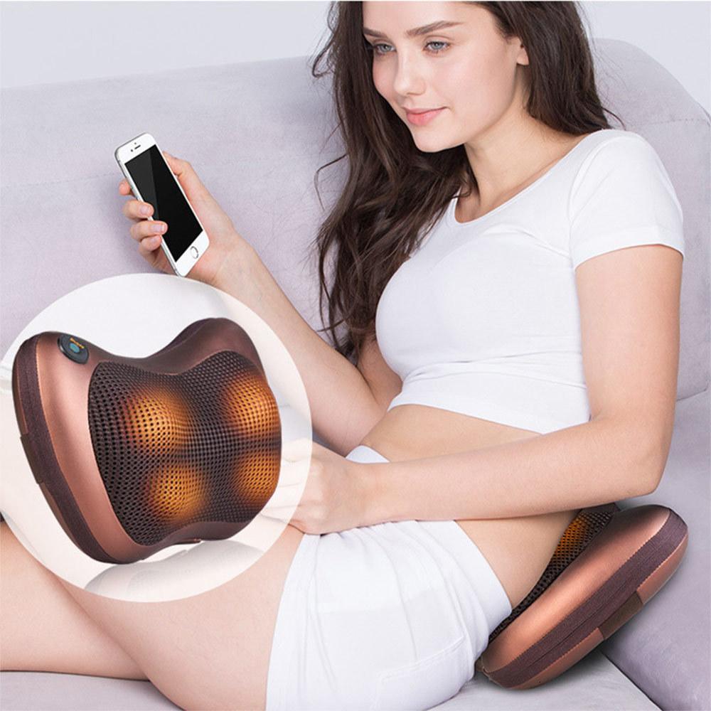 Portable 4 heads Massage Pillow - TruGlo Fit #