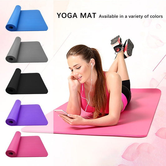 Large Size Slip Yoga Fitness Mat - TruGlo Fit #